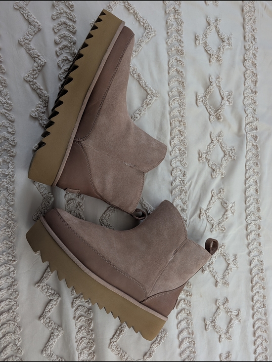 UGG Shoes - UGG Suede Platform Ankle boots